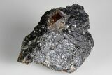 Fluorescent Zircon Crystal in Biotite Schist - Norway #175856-2